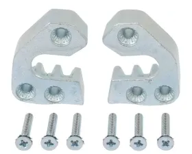 AMD LH/RH Door Striker Plates w/ Screws - Pair Dodge | Plymouth B-Body 1968-1970