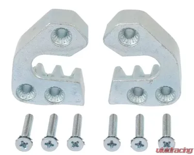 AMD LH/RH Door Striker Plates w/ Screws - Pair Dodge | Plymouth B-Body 1968-1970 - X752-1468-P