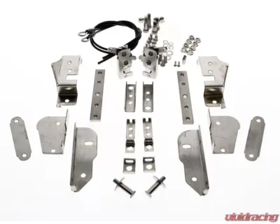 AMD Hidden Tailgate Latch Kit (Complete Stainless) Chevrolet | Ford | GMC 1947-1987 - X927-4000-3S