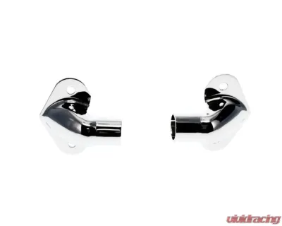 AMD Chrome Tailgate Hinges - Pair Chevrolet | GMC Pickup 1947-1953 - X927-4047-1CP