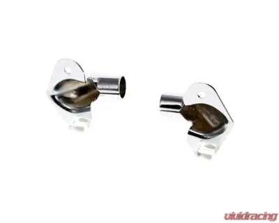 AMD Chrome Tailgate Hinges - Pair Chevrolet | GMC Pickup 1947-1953 - X927-4047-1CP