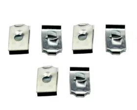 AMD Headlamp Bezel U-Nut Set Chevrolet Camaro 1969