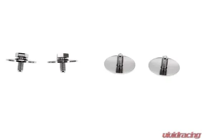 AMD Manual Top Hold Down Latch Chrome Hardware Set Chevrolet Camaro | Pontiac Firebird 1967-1969 - R-225