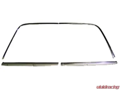 AMD Back Glass Molding Set Chevrolet Chevy II | Nova 2DR Coupe 1968-1974 - R-835
