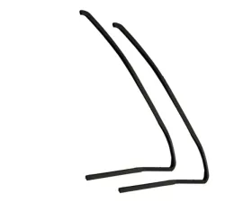 AMD Pair Vent Window Rubber U-Channels Chevrolet Camaro | Pontiac Firebird 1967