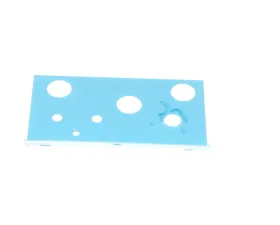 AMD Blue Front Fuel Oil Gauge Mount Plate Chevrolet Chevy II | Chevy Nova 1968-1974