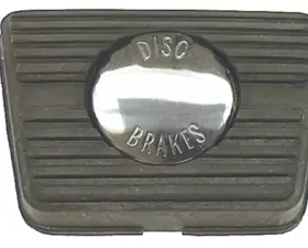 AMD Manual Brake Pad with Disc Brake Emblem Chevy Camaro | Nova | Chevelle 1968-1971