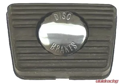 AMD Manual Brake Pad with Disc Brake Emblem Chevy Camaro | Nova | Chevelle 1968-1971 - W-120