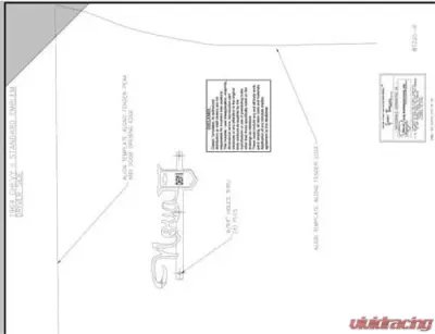 AMD Fender Emblem Template Kit For Nova Chevy II Emblem Chevrolet Chevy II 1964 - W-1225