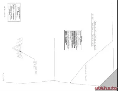 AMD Fender Emblem Template Kit For V8 Flag Emblem Chevrolet Chevy II 1966-1967 - W-1237