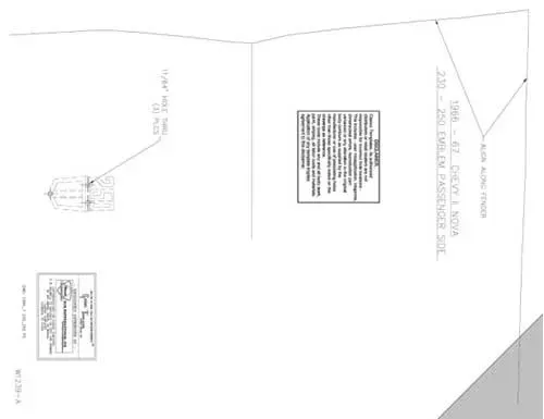 AMD Fender Emblem Template Kit For 250/350 Emblem Chevrolet Chevy II 1966-1967 - W-1239
