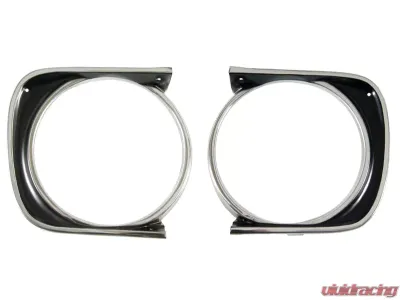 AMD Pair Headlamp Bezels Chevrolet Camaro 1967 - W-151