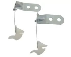 AMD Pair Manual Convertible Top Hold Down Brackets Chevrolet Camaro | Pontiac Firebird | Trans Am 1967-1969