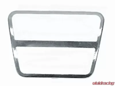 AMD Stainless Brake or Clutch Pedal Pad Trim Chevrolet Camaro | Nova | Pontiac Firebird 1967-1981 - W-192