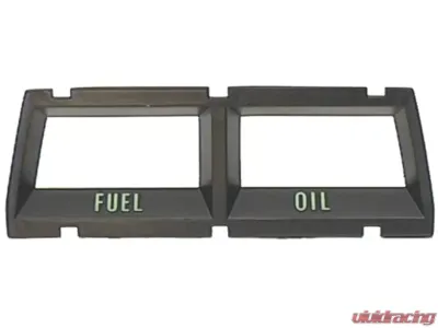 AMD Console Gauge Fuel and Oil Bezel Chevrolet Camaro 1968-1969 - W-210