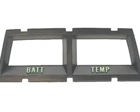 AMD Console Gauge Battery and Temp Bezel Chevrolet Camaro 1968-1969