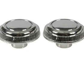 AMD Chrome Volume and Tuner Radio Knobs Chevrolet Camaro | Chevelle | Nova 1967-1968