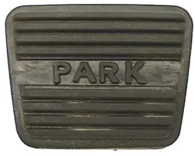 AMD Large with PARK Logo Parking Brake Pedal Pad Chevrolet Chevelle | Camaro | Pontiac GTO 1964-1977