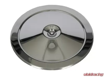 AMD Triple Chrome Open Element Air Cleaner Lid Chevrolet Camaro | Chevelle | Nova 1966-1969 - W-244