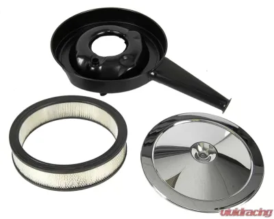 AMD Cowl Induction Air Cleaner with Chrome Lid and Filter Chevrolet Camaro | Chevelle | El Camino 1969-1972 - W-260C