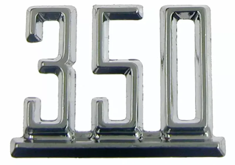 AMD 350 Fender Emblem Chevrolet Camaro 1967 - W-264