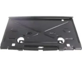 AMD Rear License Plate Bracket with Hinge Chevrolet Camaro | Chevy II | Pontiac Ventura II 1968-1972