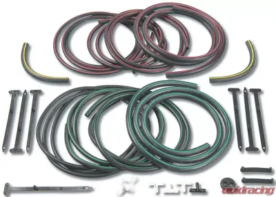 AMD Color Coded Headlamp Vacuum Hose Set Chevrolet Camaro 1968 - W-337