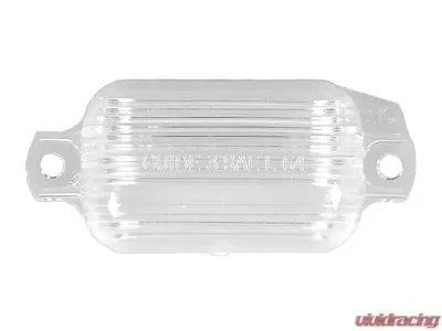 AMD License Plate Light Lens Chevrolet Camaro | Chevy II | Pontiac Ventura 1967-1972 - W-338