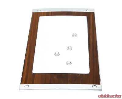 AMD Woodgrain Automatic Transmission Console Shift Plate Chevrolet Camaro 1969 - W-345B