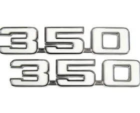 AMD Pair 350 Fender Emblems Chevrolet Camaro 1969