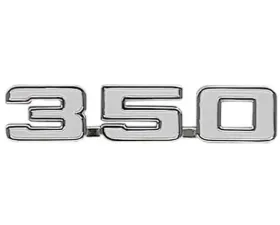 AMD 350 Fender Emblems Chevrolet Camaro 1969