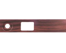 AMD Woodgrain Wiper and Headlamp Switch Dash Plate Chevrolet Camaro 1969