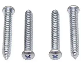 AMD 4 Piece Set for Deluxe Interior Interior Door Grab Handle Screws Chevrolet Camaro | Pontiac Firebird 1968-1969
