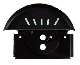 AMD Black Console Fuel Gauge Face Chevrolet Camaro 1967