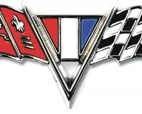 AMD V-Flag Fender Emblem Chevrolet Camaro | Chevy II | Nova 1965-1967