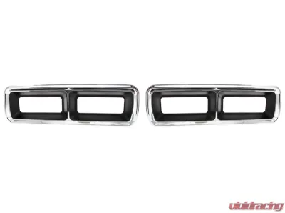 AMD Pair Taillight Bezels Chevrolet Camaro 1968 - W-454
