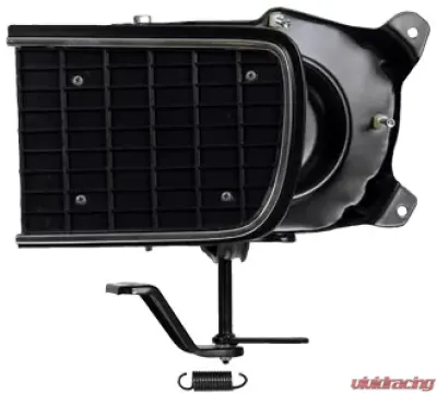 AMD LH Headlamp Assembly with Black Door Chevrolet Camaro RS 1968 - W-475