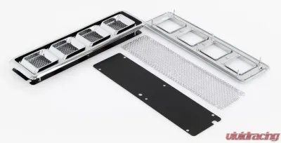 AMD 4-Port for SS Super Sport Hood Inserts Chevrolet Camaro 1968-1969 - W-485