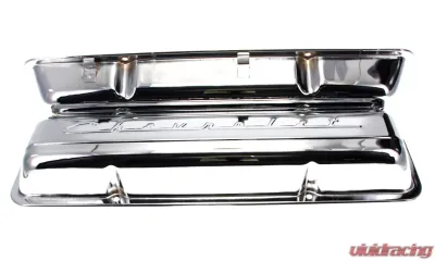 AMD Chrome Pair Valve Covers Chevrolet Camaro | Chevy II | Chevelle 1967 - W-540