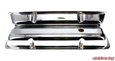 AMD Chrome Pair Valve Covers Chevrolet Camaro | Chevy II | El Camino 1968 - W-542