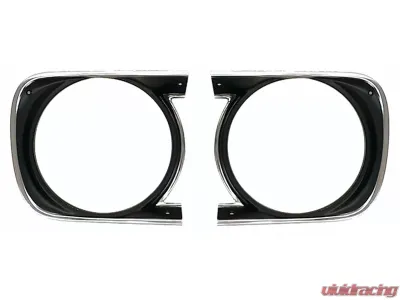 AMD Pair Headlamp Bezels Chevrolet Camaro 1968 - W-569