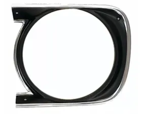 AMD LH Headlamp Bezel Chevrolet Camaro 1968