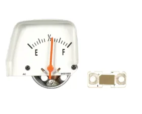 AMD Silver Face Console Fuel Gauge Chevrolet Camaro 1968-1969