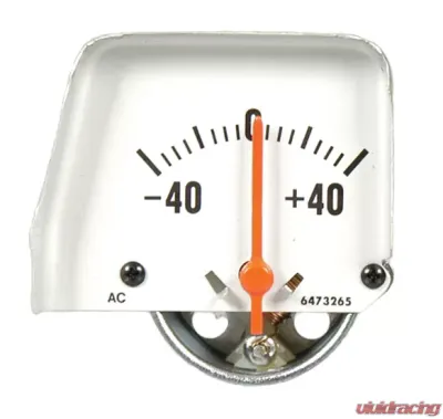 AMD Silver Face Console Amp Gauge Chevrolet Camaro 1968-1969 - W-583