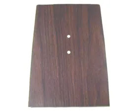AMD Walnut Woodgrain Console Forward Plate Chevrolet Camaro 1968