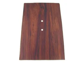AMD Rosewood Woodgrain Console Forward Plate Chevrolet Camaro 1969
