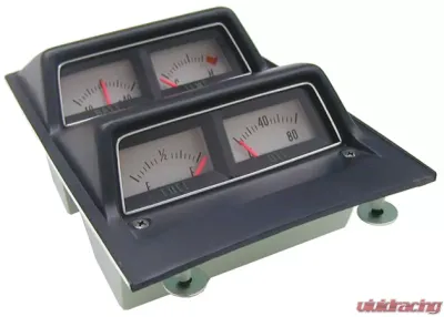 AMD Console Gauge Assembly with Low Fuel Warning Chevrolet Camaro 1968-1969 - W-660A