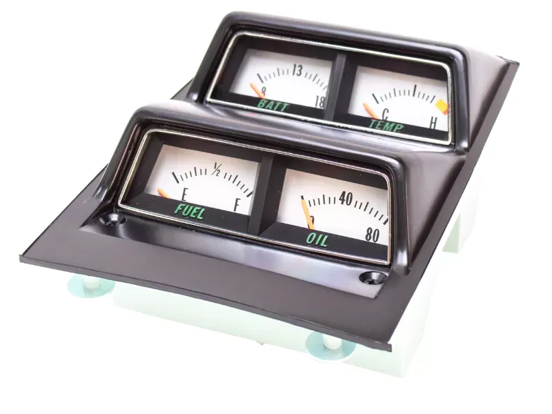 AMD Console Gauge Assembly with Volt Meter Chevrolet Camaro 1968-1969 - W-660V