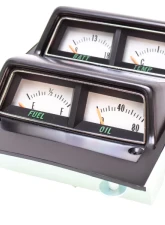 AMD Console Gauge Assembly with Volt Meter Chevrolet Camaro 1968-1969                                     - W-660V - Image 4