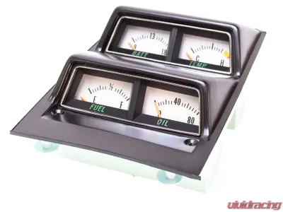 AMD Console Gauge Assembly with Volt Meter Chevrolet Camaro 1968-1969 - W-660V